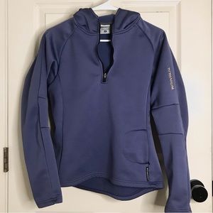 Columbia Titanium Purple Softshell Hooded Jacket Waterproof Womens Size M